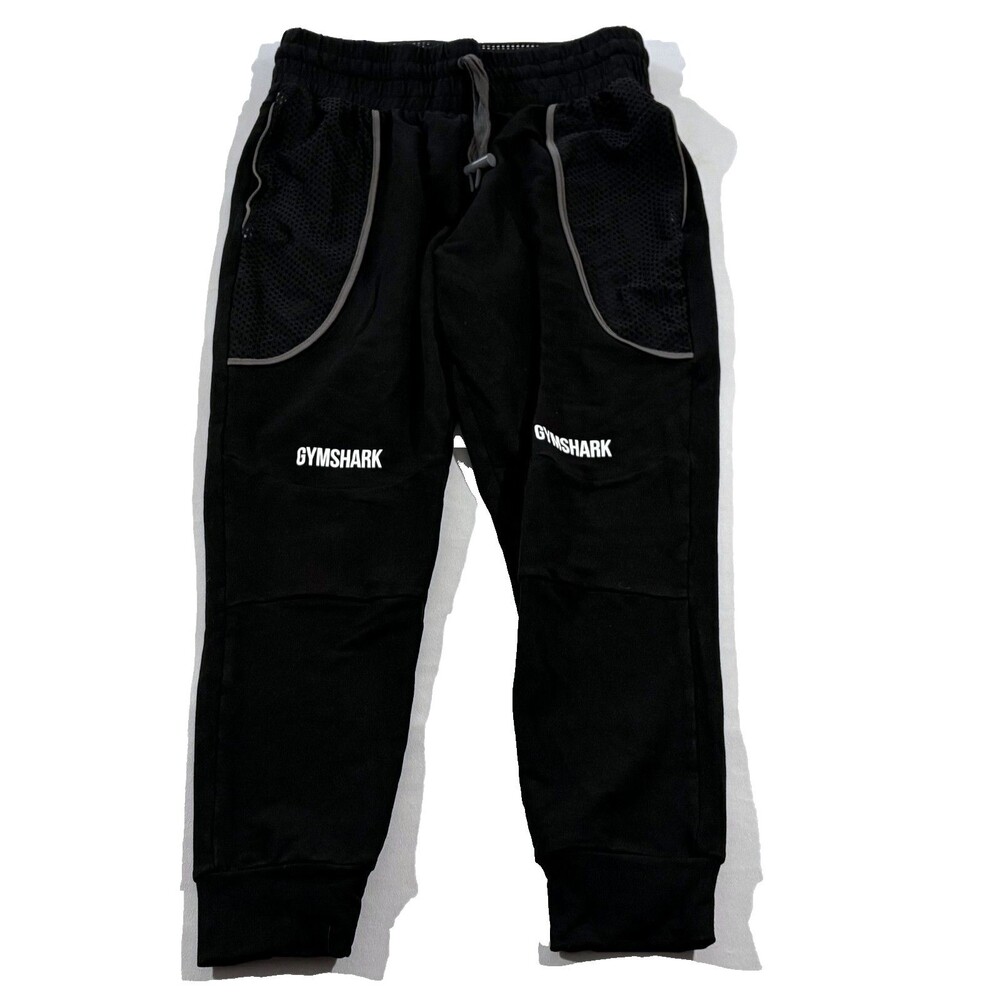 GYMSHARK Movement Pant Womens Black Active Casual Stretch Sports Sweatpants Sz S